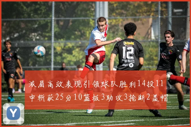 浓眉高效表现引领球队胜利14投11中斩获25分10篮板3助攻3抢断2盖帽
